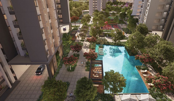 Purva Brookshire swimming pool, Hennur Main Road